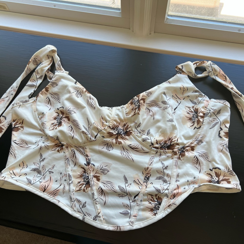Floral Crop Top